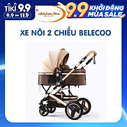 Xe đẩy kiêm nôi ru cho bé BELECOO 2 chiều hàng chính hãng