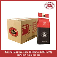 Moka Blend Thùng 12 gói Cà phê Rang xay Moka Highlands Coffee 200g