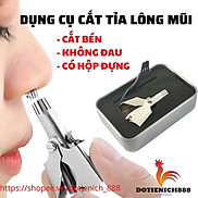 Dụng cụ cắt tỉa lông mũi bằng tay chất liệu thép không gỉ