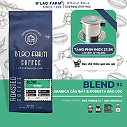 Cà phê nguyên chất BLEND B Lao Farm 90% cà phê Robusta 10% cà phê Arabica