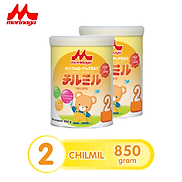 Combo 2 hộp Sữa Morinaga số 2 Chilmil 850g hộp thêm dưỡng chất mới hàng