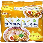 MÌ SÚP HẢI SẢN VÀ RAU VỊ MISO ITOMEN ODASHI RAMEN MISO 5P18G T