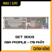 Keycap Cho Bàn Phím Cơ AKKO Hàng Chính Hãng 9009 ASA Profile EZPC