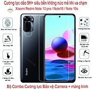 Bộ Combo Cường lực dẻo màng hình + Cường lực bảo vệ Camera dành cho Xiaomi