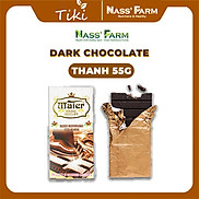 Thanh socola đen nguyên chất - Dark Chocolate MAIER Original - Đắng