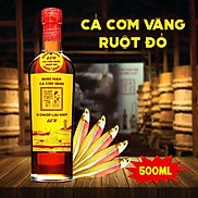 Nước Mắm Tĩn Cá Cơm Vàng 60N, Chai Thủy Tinh 500ml