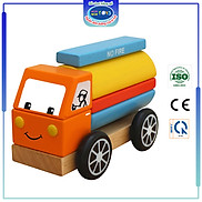 Đồ chơi gỗ Xe bồn lắp ráp Winwintoys 64322 Phát triển trí tưởng tượng và