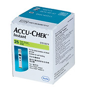 Que thử đường huyết Accuchek Instant 25 hộp 25