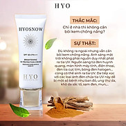 Kem chống nắng cao cấp HYOSNOW 50g - Hàn Quốc