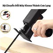 Bộ Chuyển Đổi Máy Khoan Thành Máy Cưa Lọng Cầm TayTặng kèm 3 lưỡi cưa