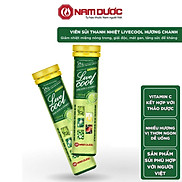 Viên sủi thanh nhiệt Livecool- Hương chanh giảm nhiệt miệng nóng trong