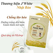 Quà tặng Mua vớ quần tất Nhật Bản tặng miếng đắp mặt nạ Gạo JWHITE dưỡng