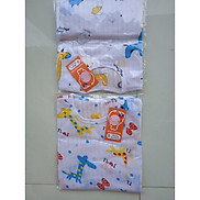 Có quà Bộ cotton giấy cộc tay cho bé cho bé sơ sinh đến 15kg