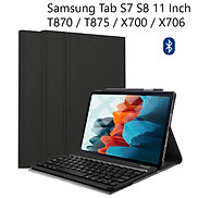 Bao Da Kèm Bàn Phím Cho Samsung Tab S7 S8 11 Inch T870 T875 X700 X706