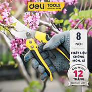 Kéo Cắt Cành Lưỡi Thép Deli Kích Thước 8 Inch, Tay Cẩm Chống Trơn Trượt