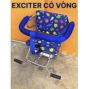 HCMGhế ngồi xe máy có vòng bảo vệ cho bé dành cho xe exciter , ex , Exciter