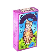 Size Gốc Bộ Bài Cat Tarot 78 Lá Bài Tặng Đá Thanh Tẩy