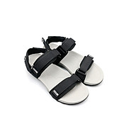 Giày Sandals Nam Quai Ngang SDDN101 Đen Xanh Rêu