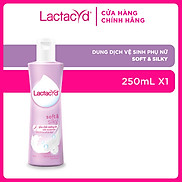 DDVS Phụ nữ Lactacyd Soft & Silky DƯỠNG ẨM 250ml