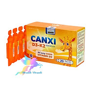 Siro CANXI D3 Vitamin Kingphar Hộp 20 ống 5ml - Bổ Sung Canxi