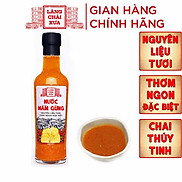 Nước mắm gừng pha sẵn cao cấp Làng Chài Xưa nguyên liệu tươi thơm ngon đặc