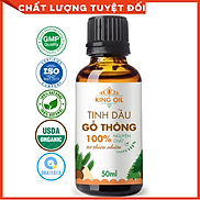 Tinh dầu Gỗ Thông 50ml nguyên chất từ thiên nhiên, xông phòng, khử mùi