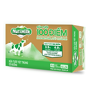 Thùng 48 Hộp NutiMilk Sữa tươi 100 điểm