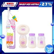 Combo Bình Trữ Sữa Mama s Choice, Cốc Hứng Sữa Rảnh Tay