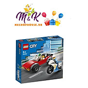 LEGO City 60392 Mô Tô Cảnh Sát Truy Đuổi Tội Phạm 59 Chi Tiết