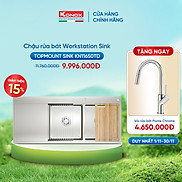 Chậu rửa bát inox Konox, Topmount Series, Model KN11650TD