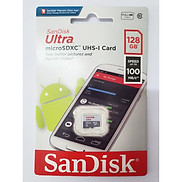 Thẻ Nhớ microSD SanDisk Ultra 128GB UHS-I - 100MB s New 2020 - Hàng Nhập