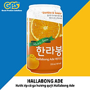 HALLABONG ADE Nước uống có gas hương quýt Jeju Hallabong 350ml