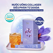 NƯỚC UỐNG COLLAGEN GILAA SIÊU PHÂN TỬ 300DA KẾT HỢP SAFFRON TRẺ HÓA TRẮNG