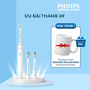 Bàn chải điện Philips Sonicare HX3641 41 + 2 đầu thay thế HX9022 28 combo