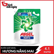 Nước Giặt Ariel Matic Hương Nắng Mai 4.1kg túi