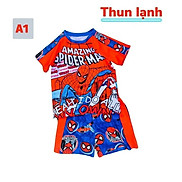 Quần áo siêu nhân trẻ em từ 10-42kg. Chất liệu thun cotton lạnh