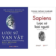 Combo Kiến Thức Tổng Hợp Cực Hay  Lược Sử Vạn Vật + Lược Sử Về Loài Người