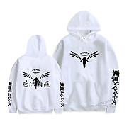 áo Hoodie nỉ valhalla team walhalla tokyo revengers 2 màu đen trắng cực