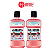 Bộ 2 chai Nước Súc Miệng Listerine Kids Mouthwash Dành Riêng Cho Trẻ Trên