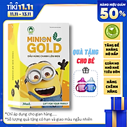 Dầu húng chanh lên men Minion gold 30ml tăng đề kháng, giảm ho, khò khè