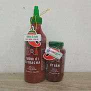 Tương ớt siracha 510 g và ớt bằm Gốc Việt 250 g