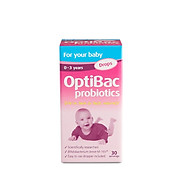 Men vi sinh Optibac Probiotics hồng dạng giọt 10ml