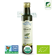 Dầu Olive hữu cơ nguyên chất ép lạnh Organic Extra Virgin Olive Oil Mani