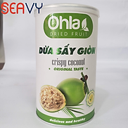 Dừa sấy giòn Ohla, hộp 120 gram