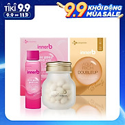 Combo hộp nước uống Collagen InnerB Glowshot 50mlx6 & INNERB AQUA RICH