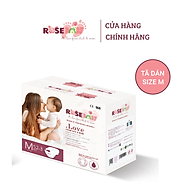 Thùng Bỉm Dán ROSE BABY Size M 156 miếng