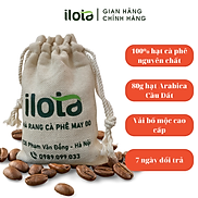 Túi thơm hạt cà phê rang nguyên chất ILOTA COFFEE giúp khử mùi xe ô tô