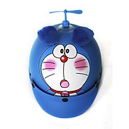 Mũ bảo hiểm doraemon đáng yêu 3D kèm chong chóng