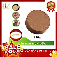 GIÁ THẤP NHẤT Viên Nén Bánh Nén Mụn Dừa Xơ Dừa 0.45Kg Dùng Trồng Rau Sạch