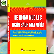 Hệ Thống Mục Lục Ngân Sách Nhà Nước